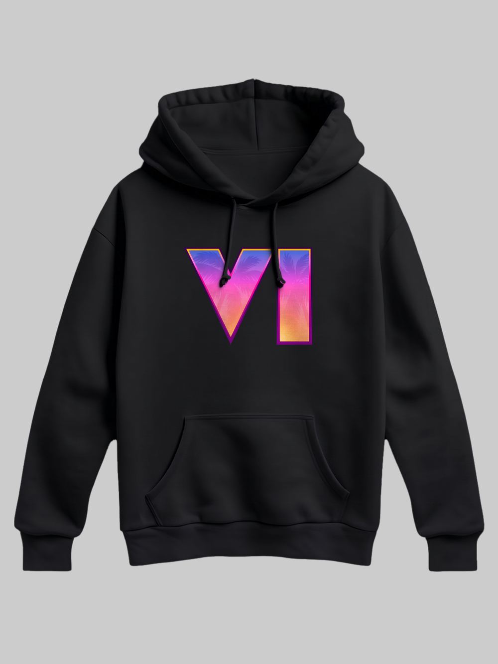 Gta 6 Black Hoodie - I