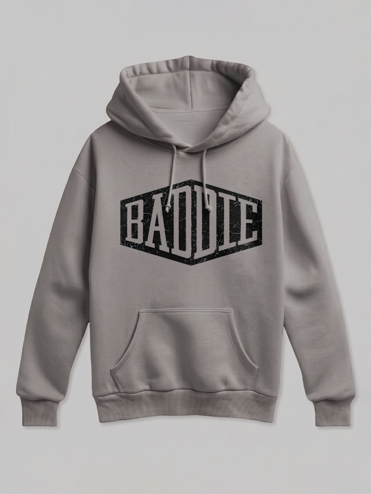 Baddie White Hoddie - I